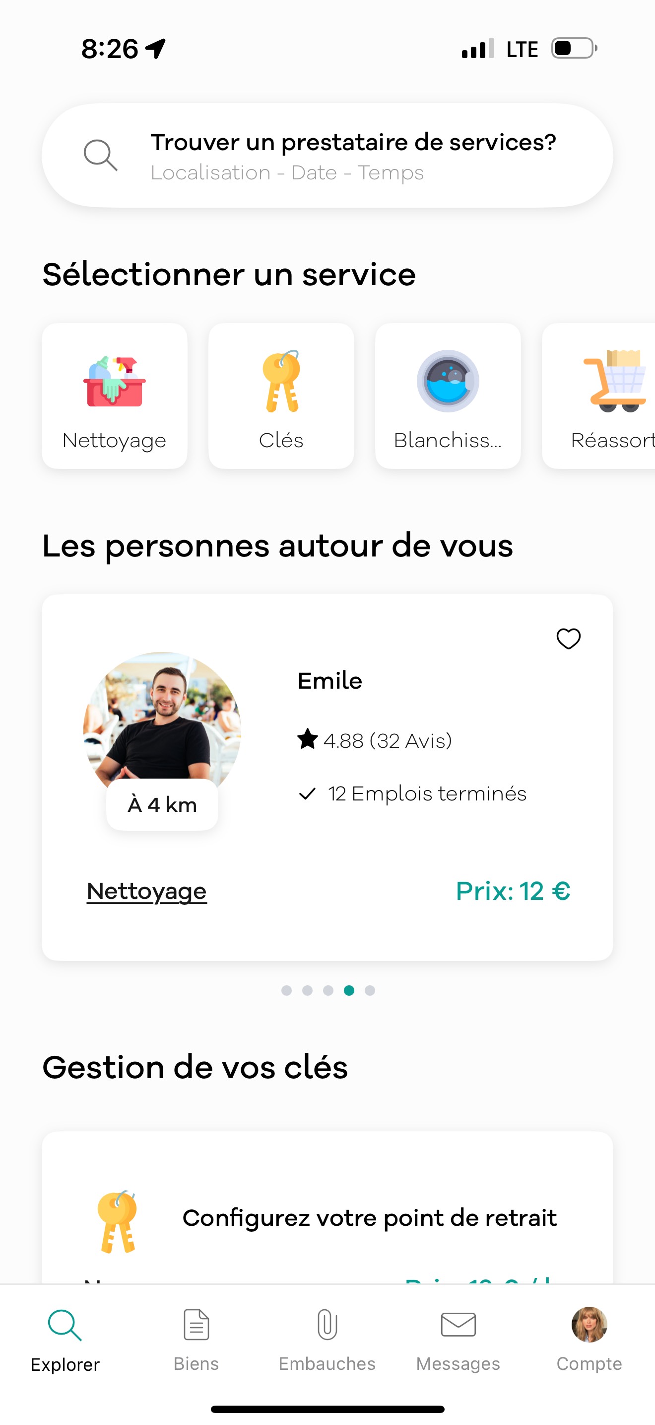Mint App Interface